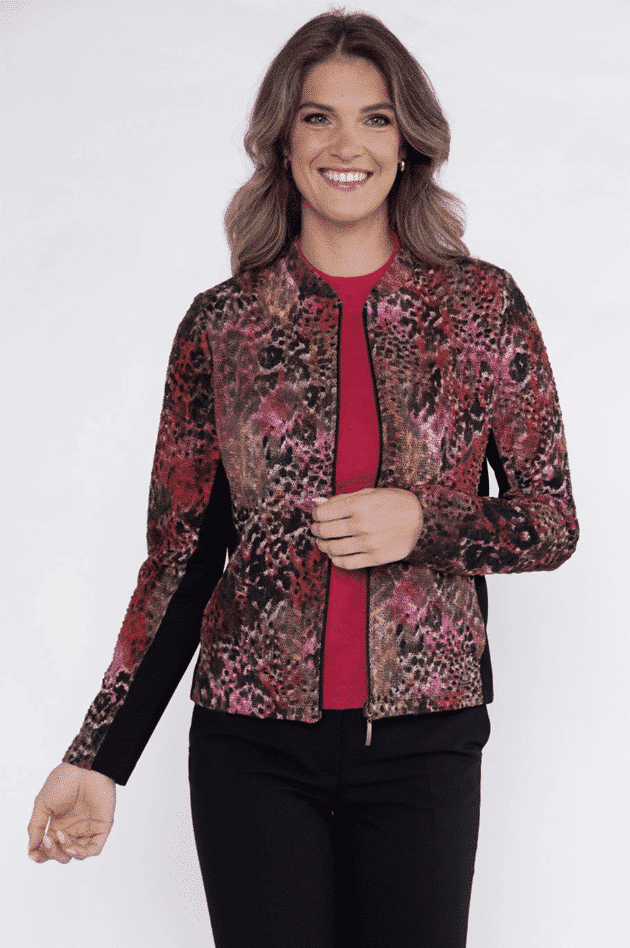 Jasje scarlet +rits R. Sarto