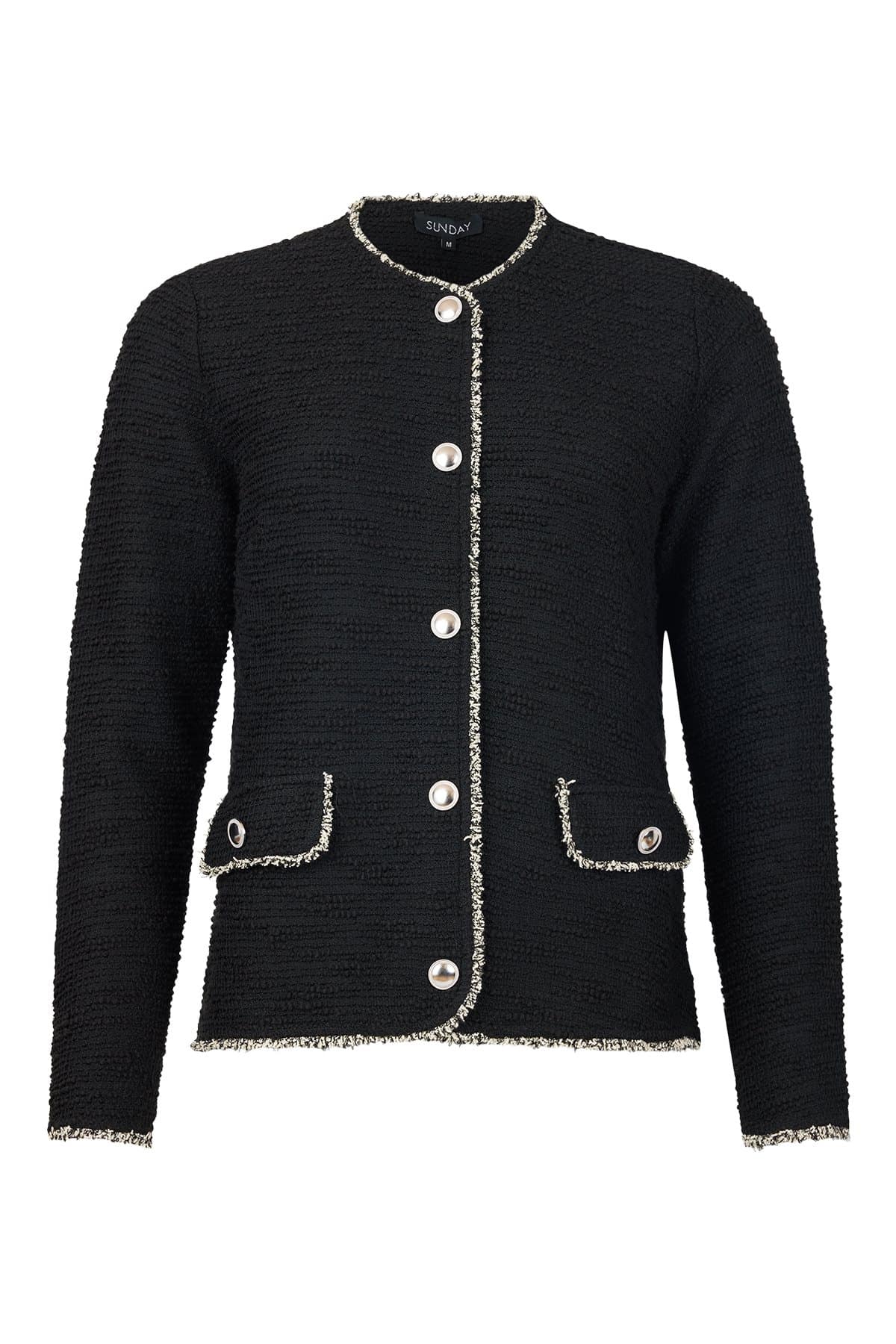 Jasje zwart + wit bies Sunday