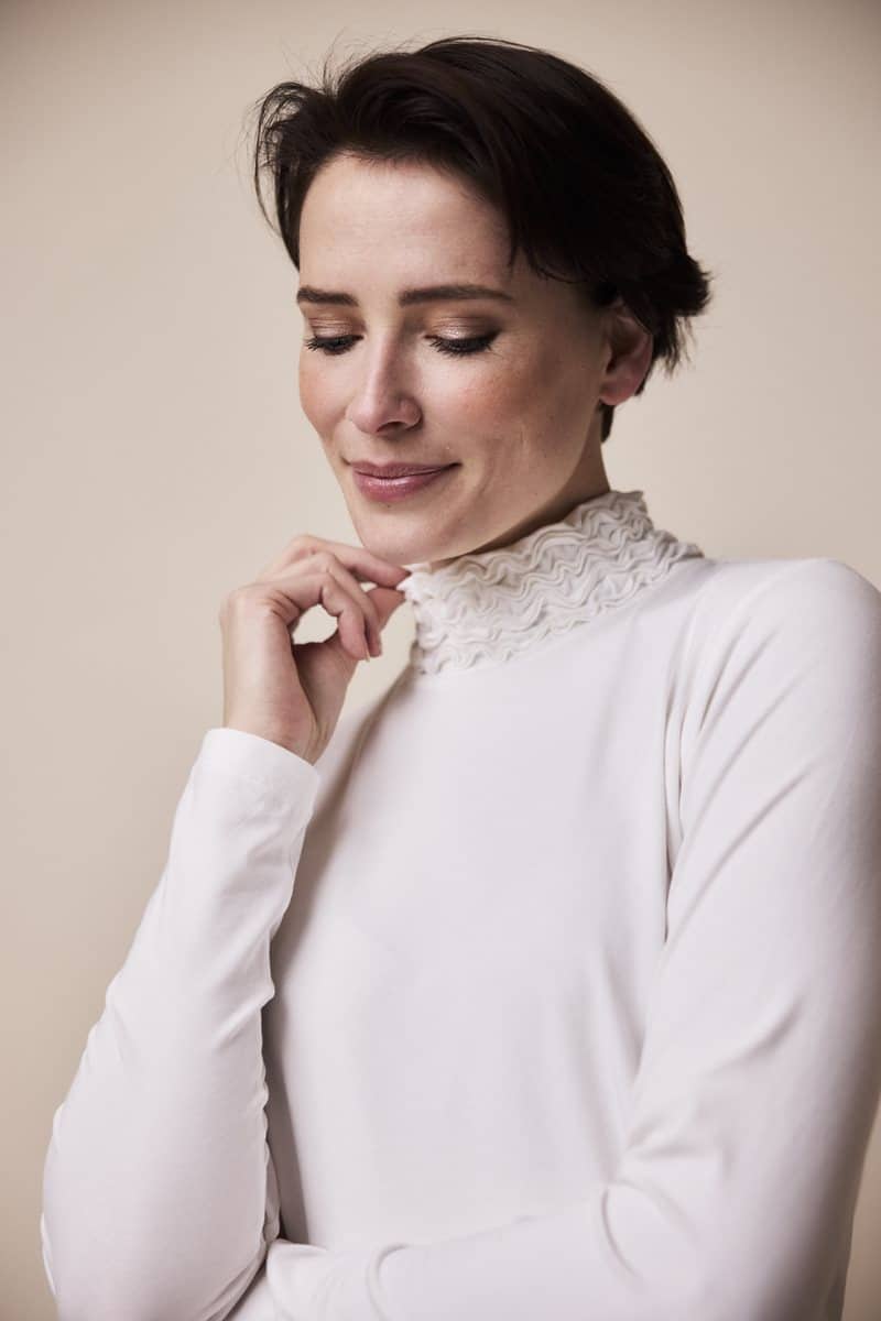 shirt uni + krinkcol Bloomings