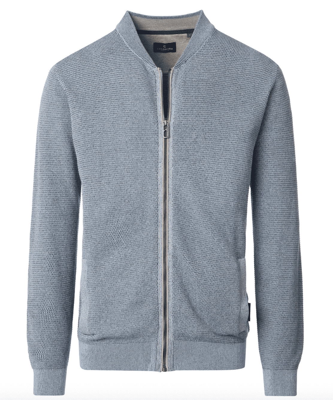 heren vest brei rits CasaModa