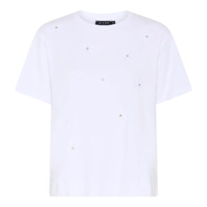 Shirt uni bloem katoen Micha K