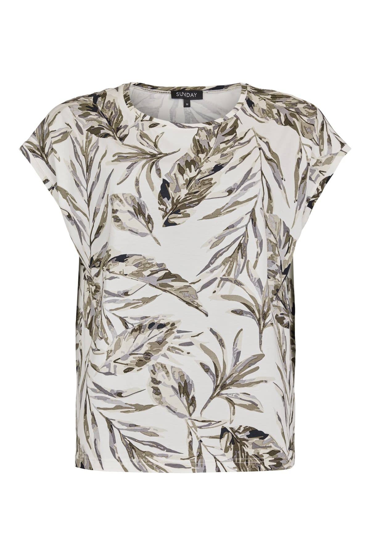 Shirt BW taupe Knp Sunday