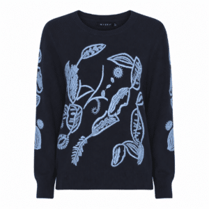 Trui blue patroon Micha