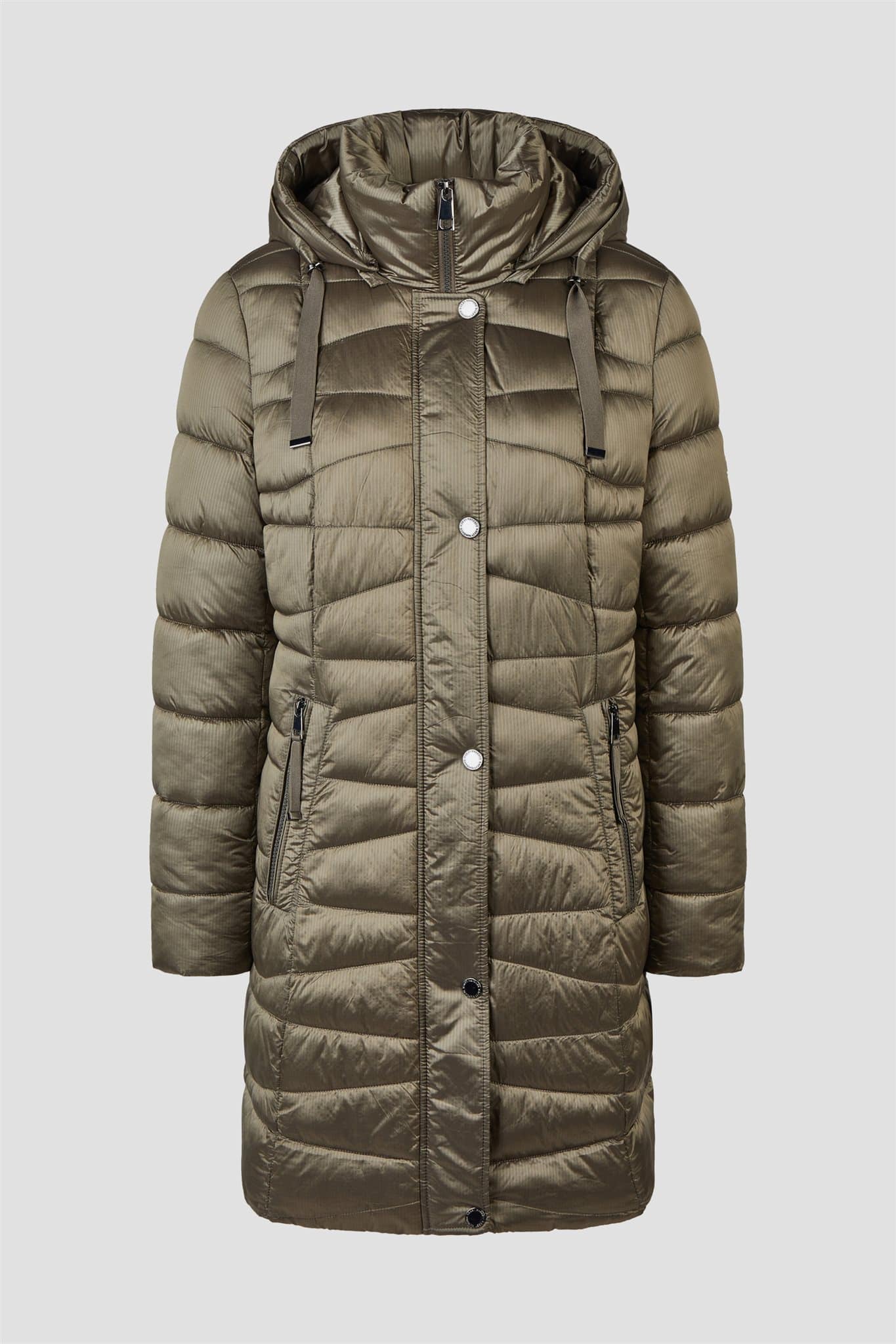 Jacke lang step taupe Lebek