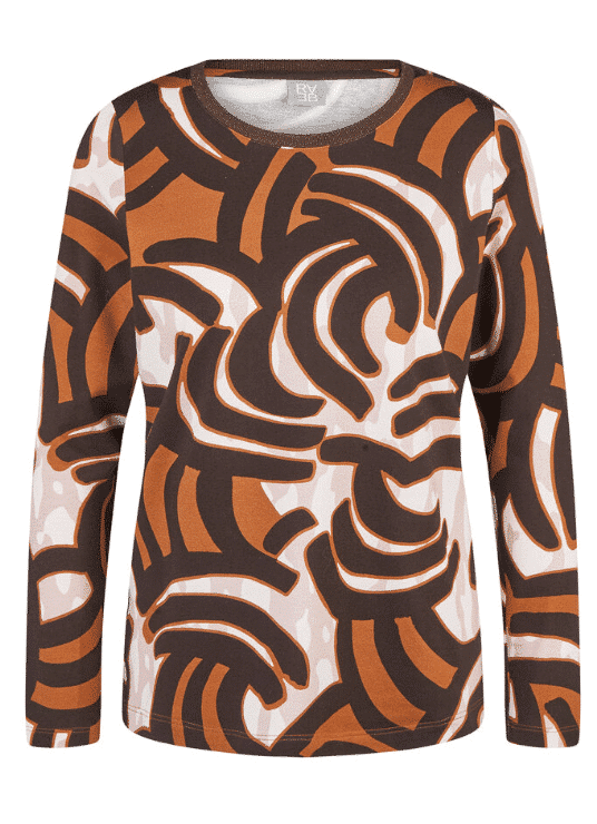 Shirt bruin art (rabe) LM
