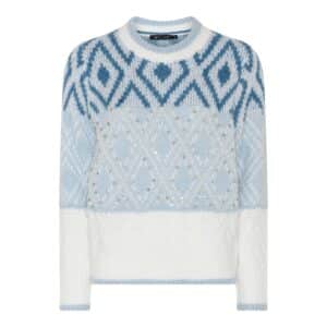 Trui Jacquard BL (harig) Micha
