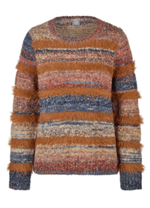 Trui harig multicolor Rabe